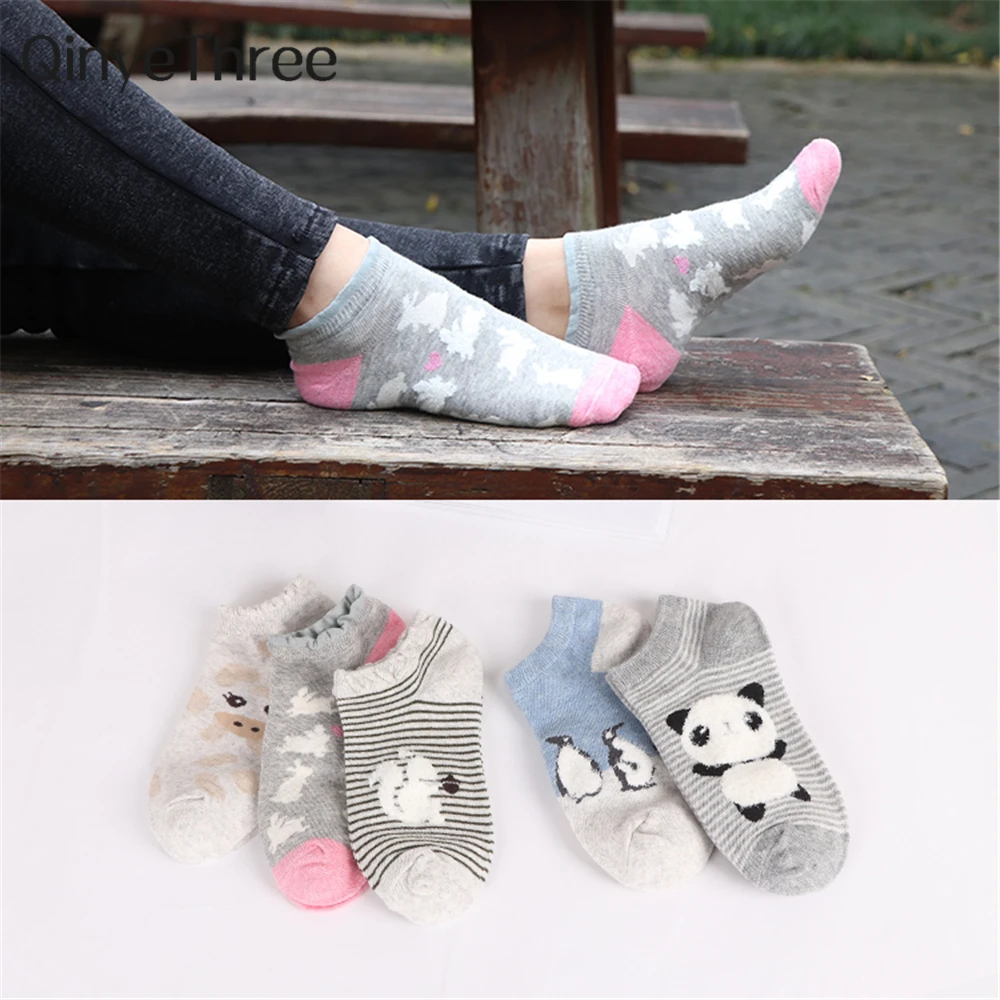 Милые женские летние весенние японские корейские милые носки из хлопка с