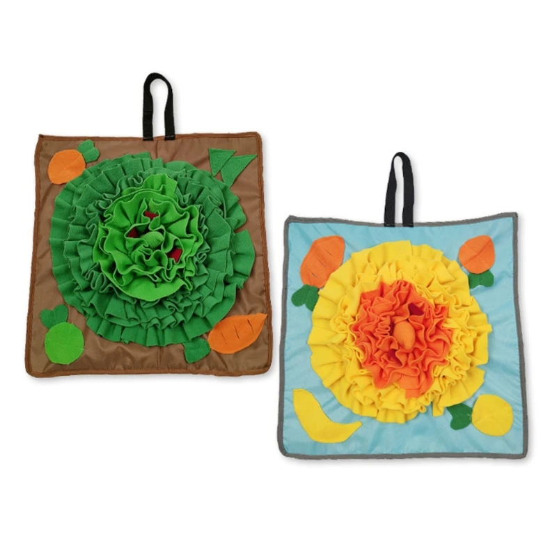 

Pet Dog Snuffle Mat Nose Smell Training Blanket Sniffing Pad Slow Feeding Bowl Dropshipping