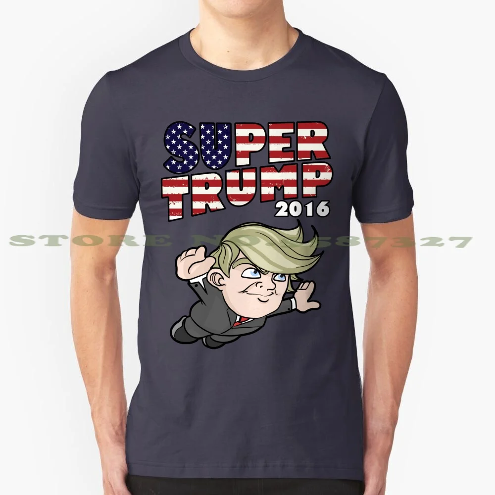 

Забавная летняя футболка с супер Трампом 2016 для мужчин, женщин, мужчин, Дональд Трамп, Дональд Трамп 2016, Трамп 2016, президент Америка, США, патр...