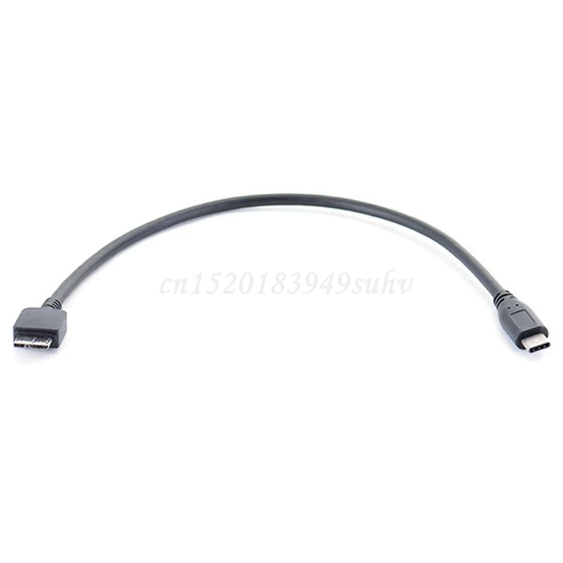 Портативный Кабель с разъемом USB 3 1 Type-C на 0 Micro B для жестких дисков смартфонов