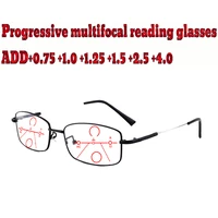 alloy frame ultralight progressive multifocal reading glasses for business men genlemen1 0 1 5 1 75 2 0 2 5 3 3 5 4