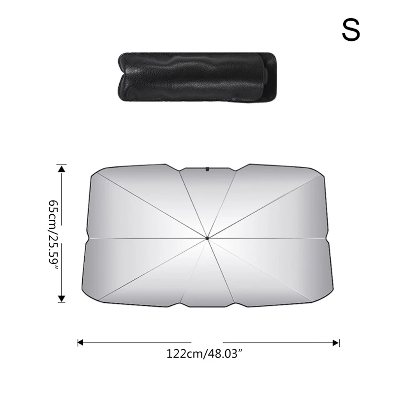 

Car Sun Shade Protector Parasol Auto Front Window Sunshade Windshield Cover