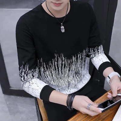 

Short Sleeve T-Shirt Men's Shirt Collar 2019 New Summer Korean Trend Slim Half Sleeve