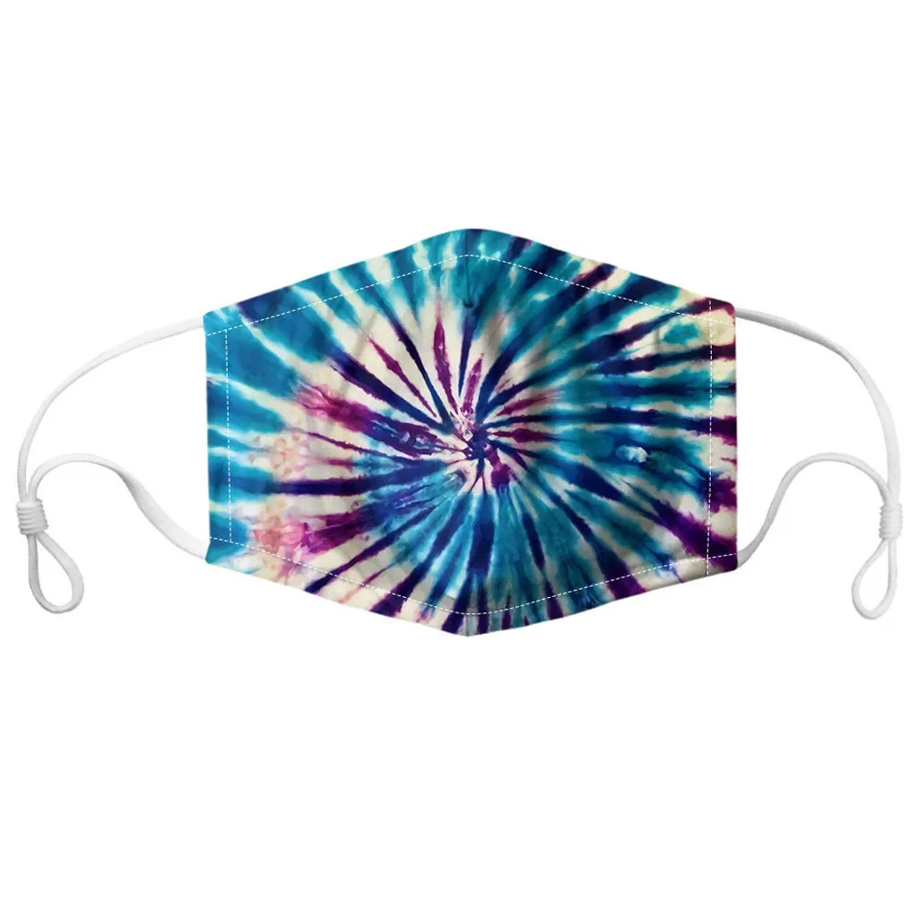 5 шт. рождественские маски с принтом для защиты лица моющаяся маска ушей