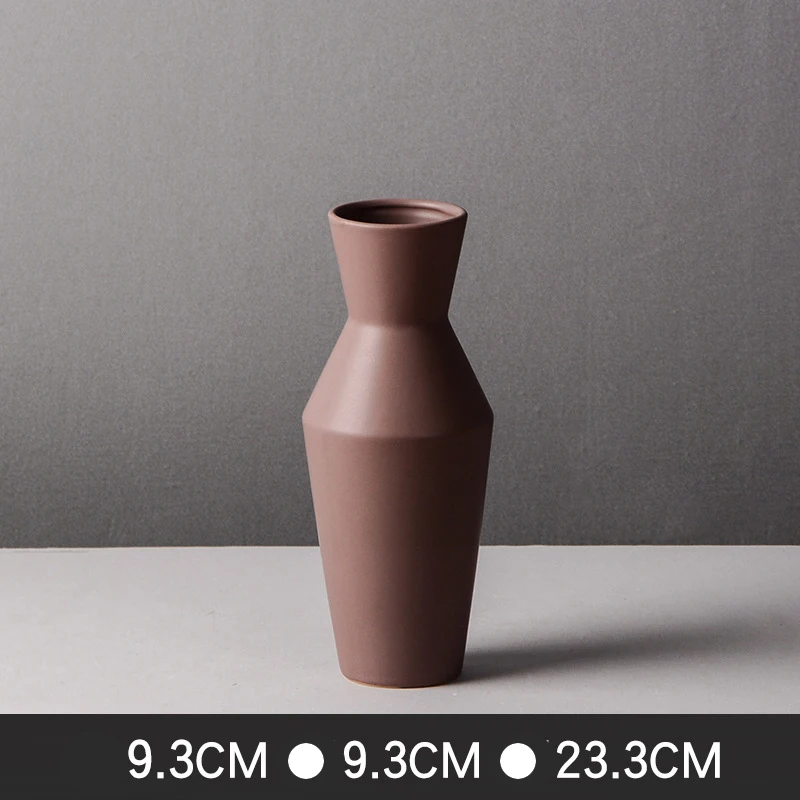 Керамическая ваза для гостиной с гидропонной цветочной композицией настольные