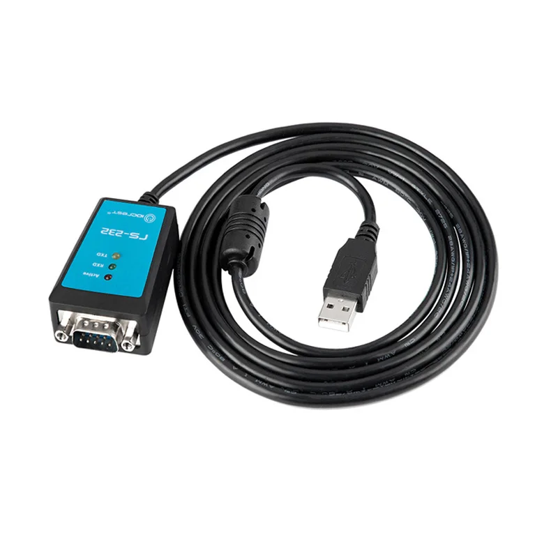 Кабель-адаптер USB к порту RS232 COM Serial DB9 Pin чипсет FTDI232 для Windows 7 8 1 XP Vista Mac OS магнитное