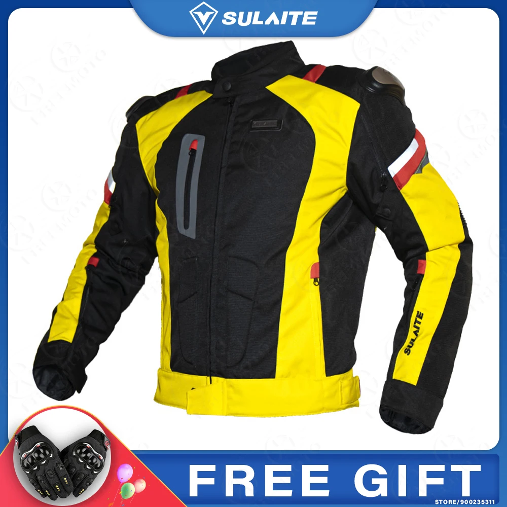 

Motorcycle Suit Men Riding Combined Jacket Protective Gear Waterproof Windproof Enduro Motocross Costume Clothes Giving Gifts