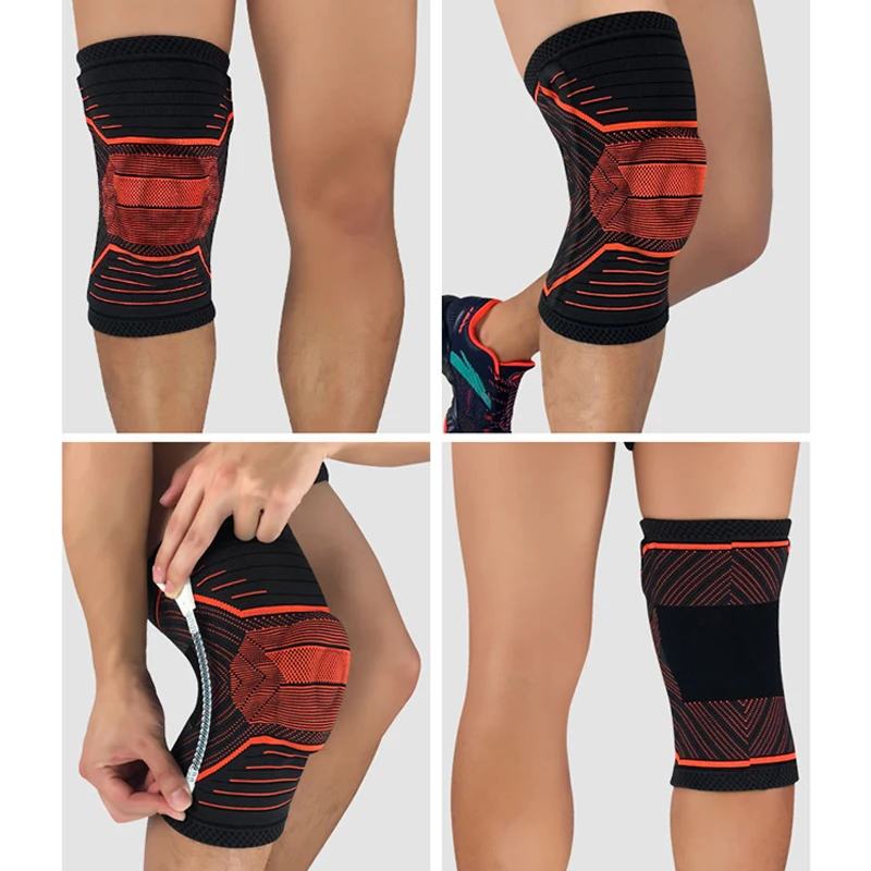 Эластичный кронштейн для поддержки коленного сустава наколенник Регулируемый