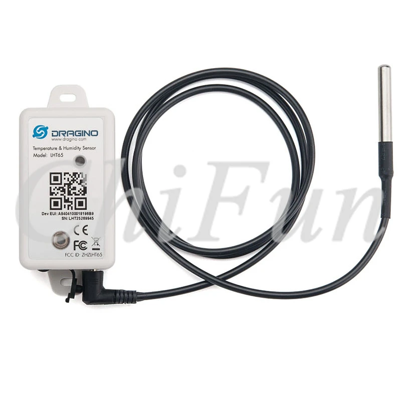 Бесплатная доставка LHT65 E1 LoRaWAN DS18B20 датчик температуры и влажности со встроенным