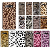 maiyaca leopard print phone case for samsung s10 21 20 9 8 plus lite s20 ultra 7edge