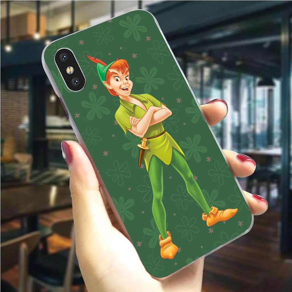 Защитный чехол для телефона Питера Пэна Венди Тинкербелл iPhone 7 5 5S SE 6 6S/6 6S Plus 8/7 8 X XS