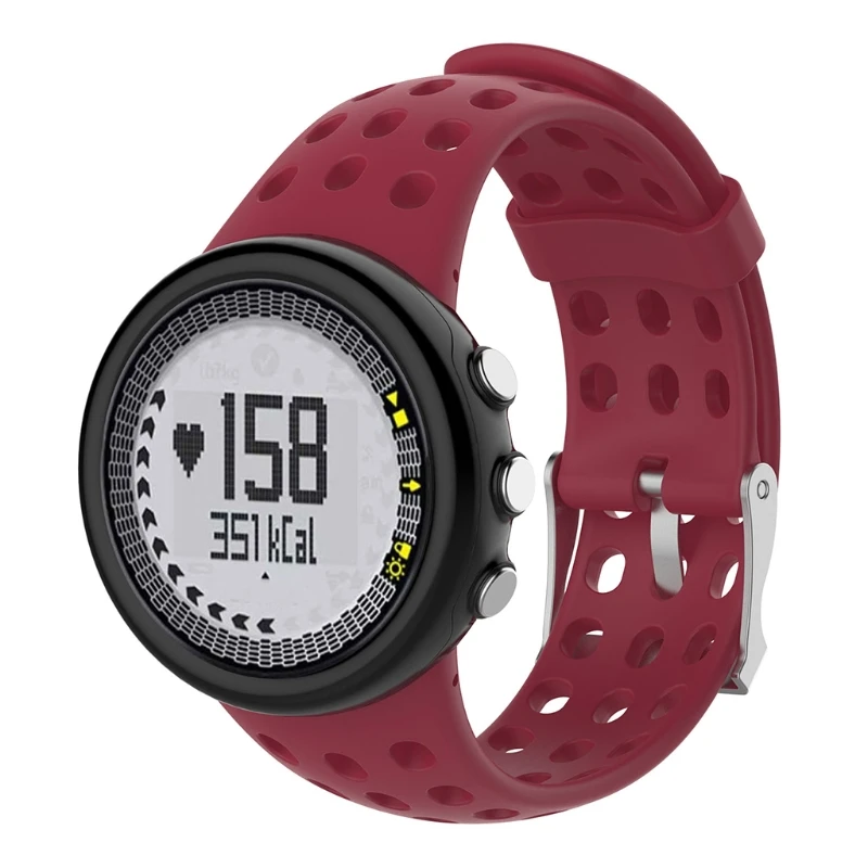 Сменный силиконовый ремешок для Suunto QUEST M1 M2 M4 M5 Series Watch