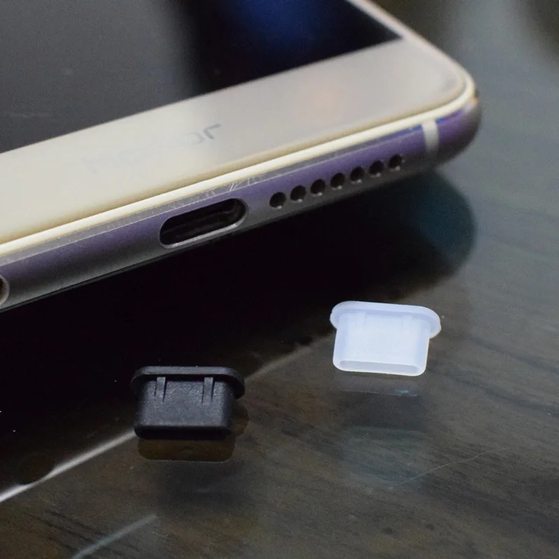 

10pcs USB Type-C charge port dust plug for USB Type C cable Interface protector For Type Charge Port