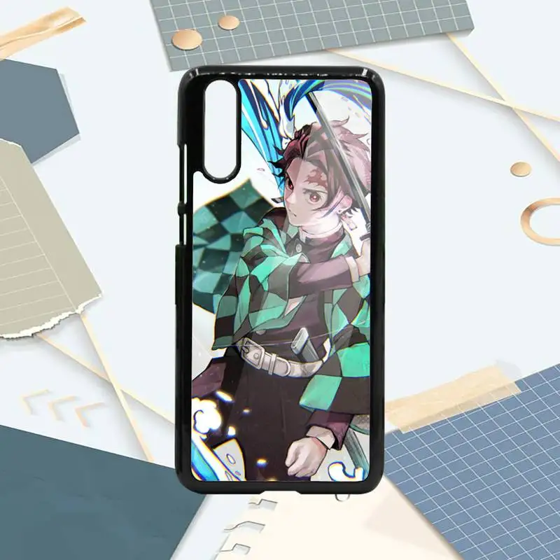 

Anime Demon Slayer Kimetsu no Yaiba Phone Case PC For Samsung galaxy S note 8 9 20 10 e lite2019 plus pro ultra