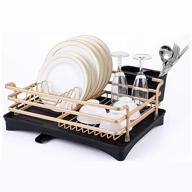 Дренажная стойка для посуды хранения кухонной бытовая полка Ran Дистрибуция 1