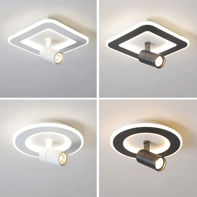 Регулируемые модные светодиодные потолочные светильники для гостиной спальни