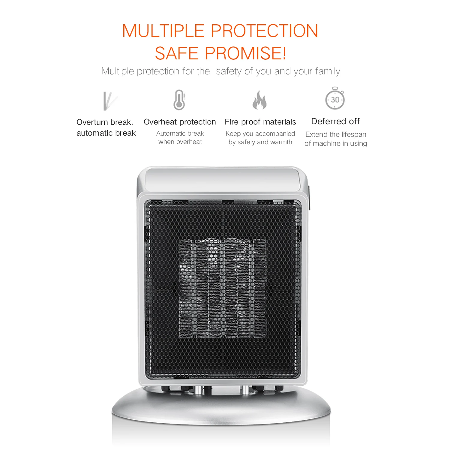 Osenyuan 110V/220V мини электрический обогреватель для дома Портативный небольшой