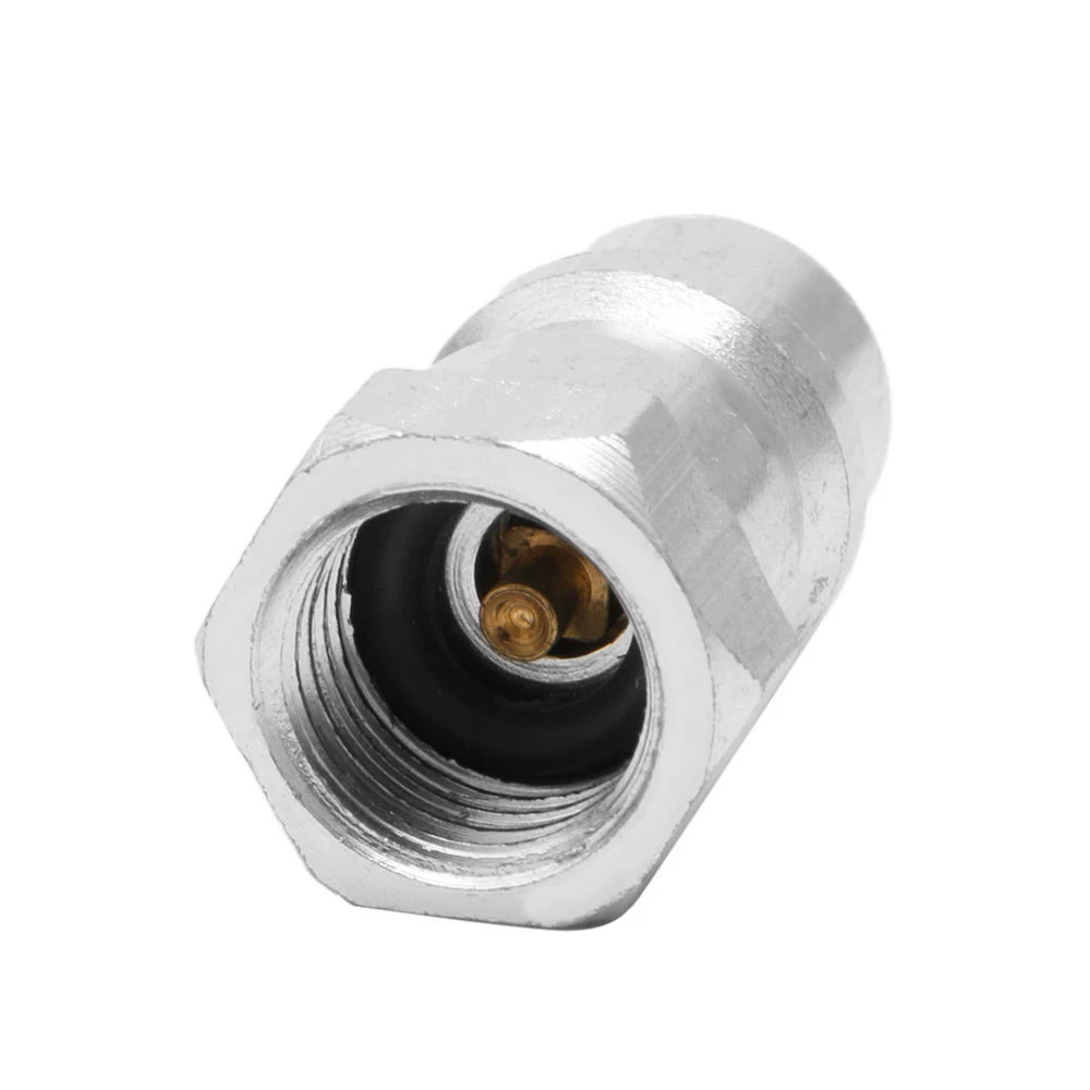 

1Pc R12 R22 R502 Screw to R134A Fast Conversion Adapter Valve 1/4" to 8v1 Thread Interior Car Auto Vehicle Accessories