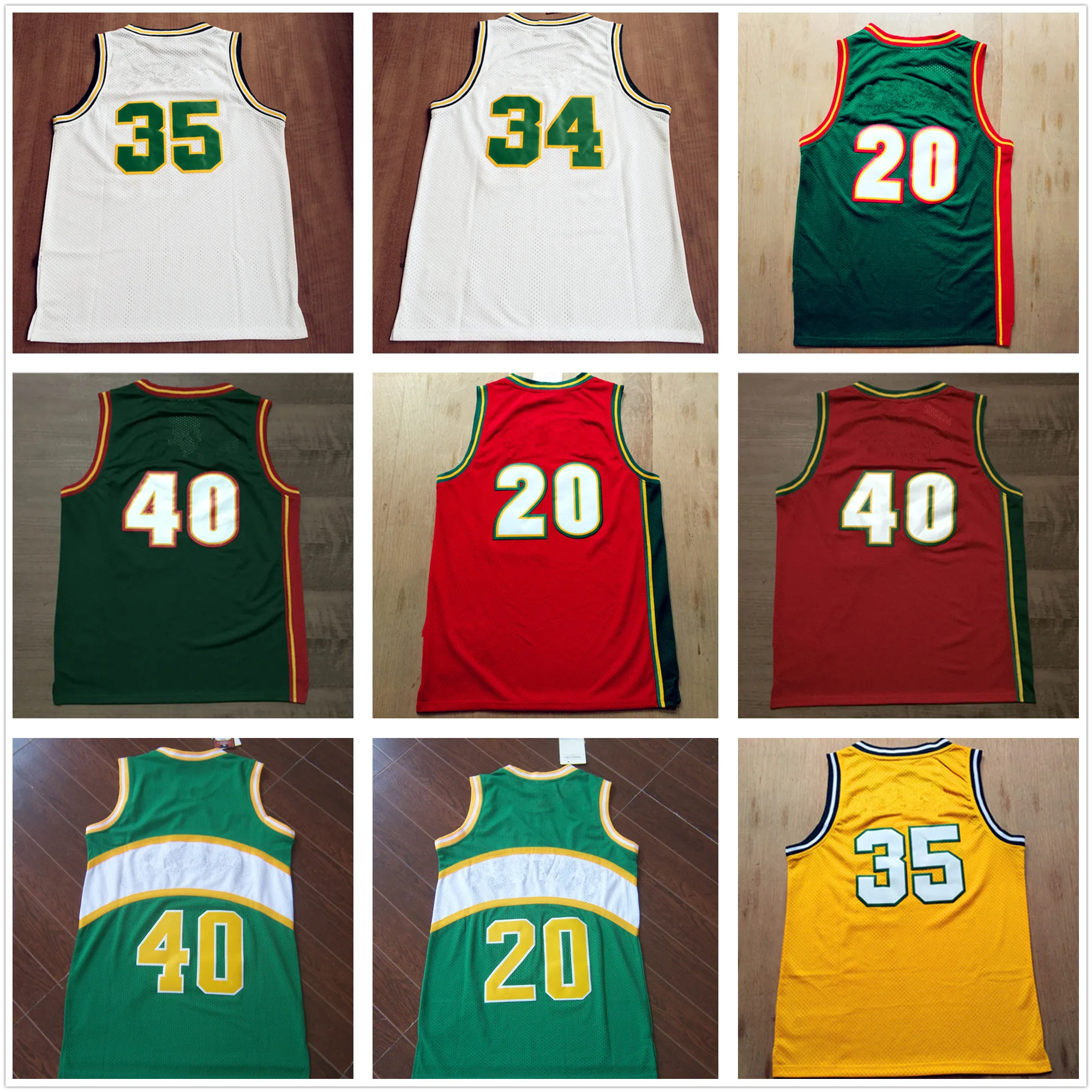 

Высококачественная майка для баскетбола #11 #35 #34 #40 #20 для мужчин и женщин, молодежная хлопковая майка с вышивкой и логотипом