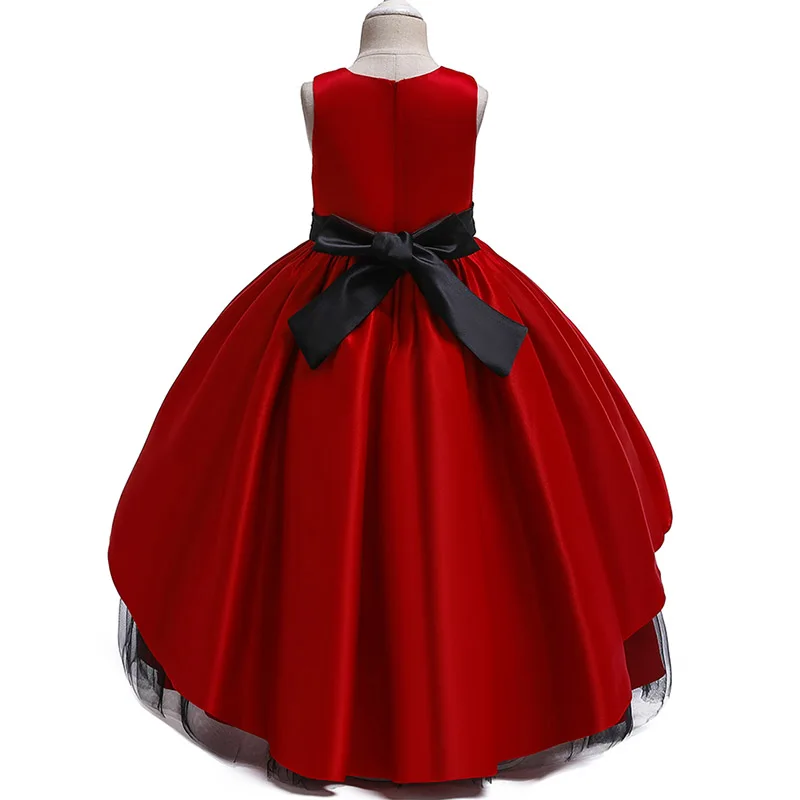 Ladies dress flower girl dress children wedding party kids clothes first communion princess ball gown vestido comunion
