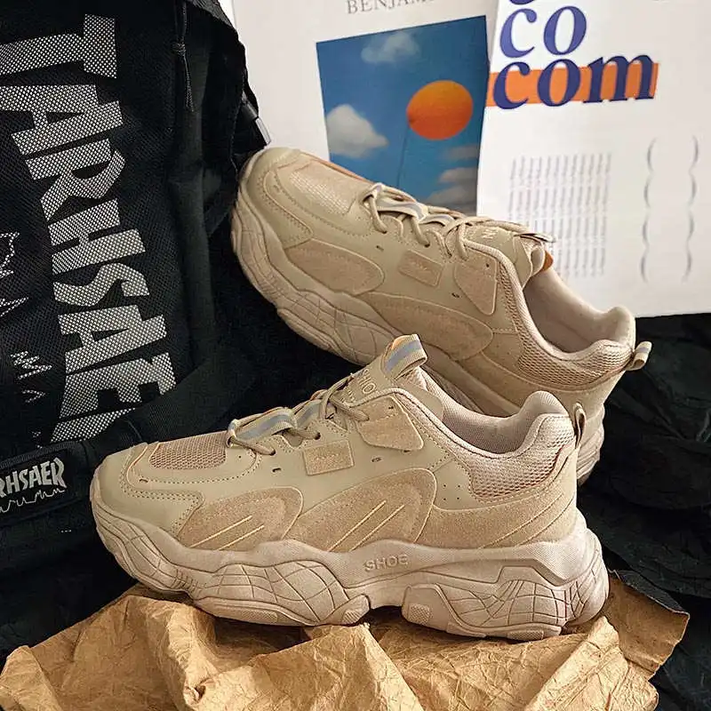 

Кроссовки мужские с воздушной подошвой, теннисные, беговые, спортивные ботинки, мягкая подошва, Cheussur 34-40, белые