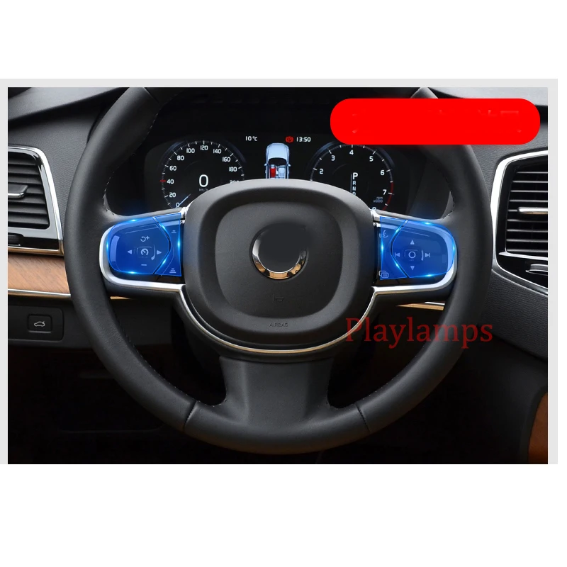 Автомобильные наклейки для Volvo V40 ТПУ пленки декоративные 2017 2019 автомобильные