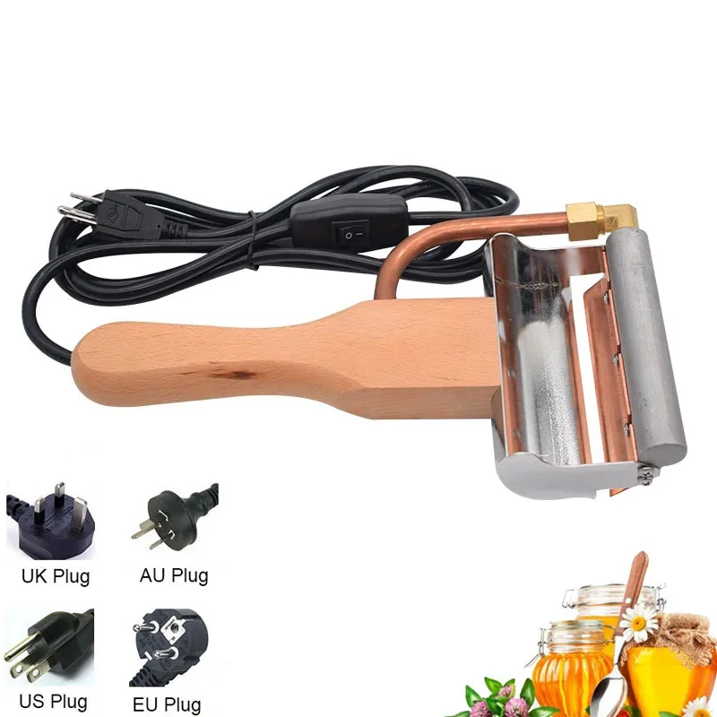 

1Pcs Bee Tool Power Cut Honey Knife 110-220V Honey Beehive Beekeeping Equipment Heats Up Quickly Cutting Bee Extractor Tool