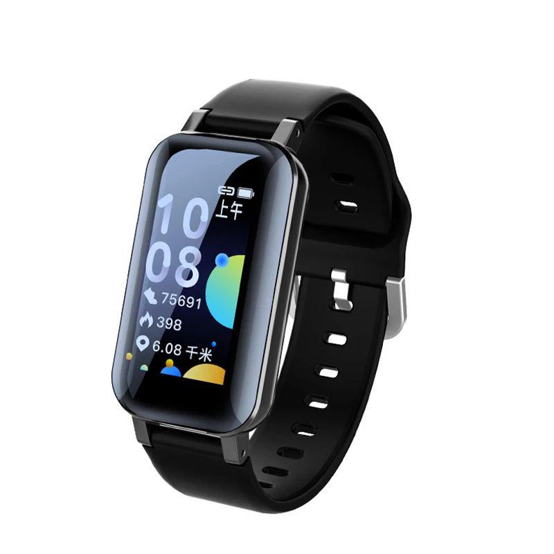 T89 Pro TWS Бинауральные беспроводные Bluetooth 5.0 Спортивные умные часы напоминания о давлении крови и сообщениях браслет на запястье.