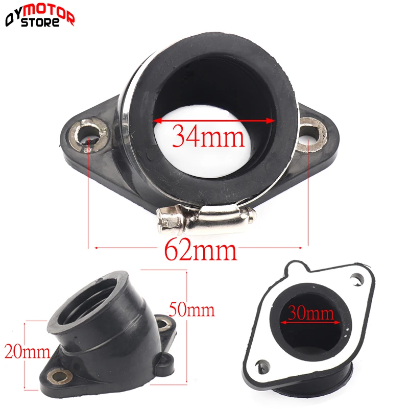 Резиновый переходник впускная труба для мотоцикла KAYO T2 T4 CB250 внедорожного