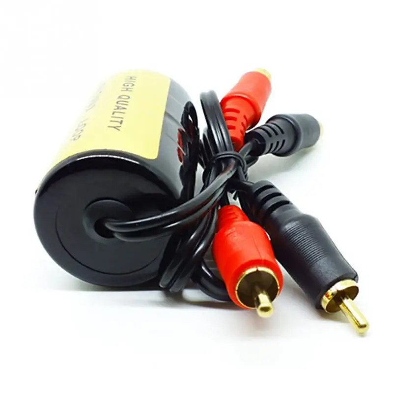 1 шт. RCA аудио фильтр шума подавитель заземления петли изолятор для автомобиля и