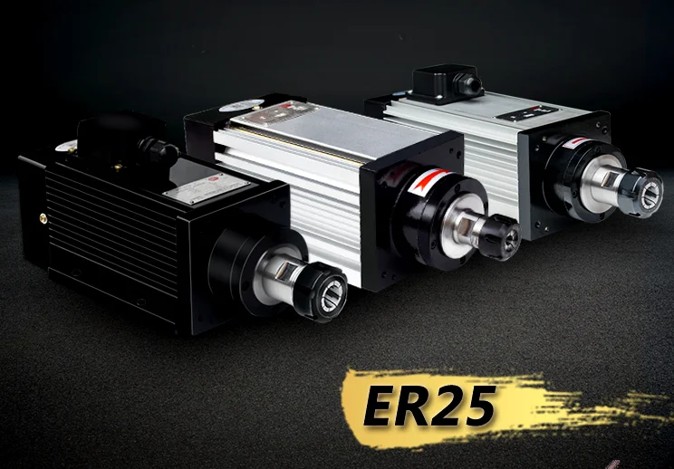 Электродвигатель шпинделя с воздушным охлаждением