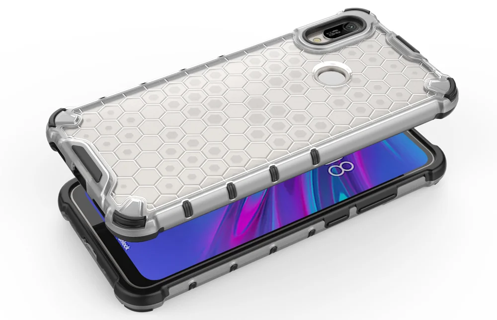 For Hauwei Honor 8X Y9 Y6 Prime Y7 Mate 20 New TPU+PC Honeycomb Rugged Hybrid Armor Hexa Core Case Cover Shockproof Shell KY390 | Мобильные