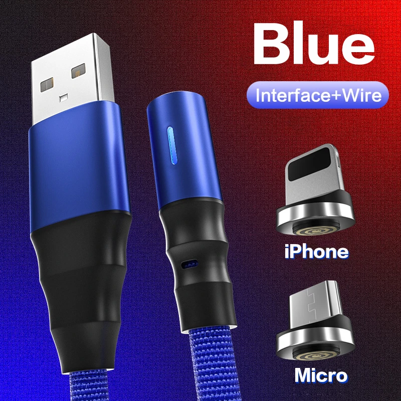 Магнитный Micro USB кабель для iPhone samsung Быстрая зарядка данных провод шнур магнитное зарядное устройство usb type C 1,2 m кабель для мобильного телефона - Цвет: For iPhone Micro