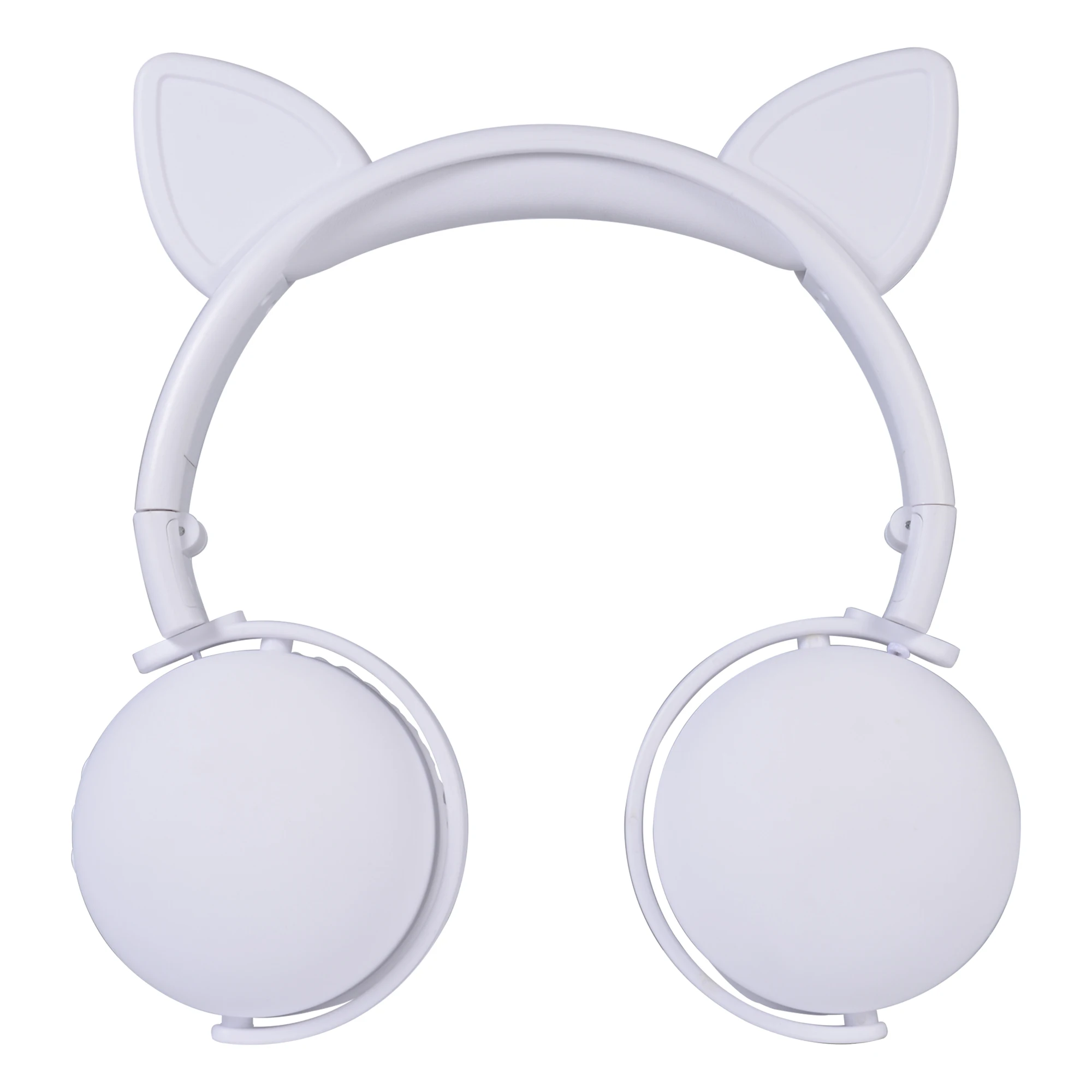 Беспроводные наушники с Bluetooth, складные наушники с кошачьими ушками, игровые наушники для ноутбука, компьютера, мобильного телефона, подарок для девочки - Цвет: S520 white