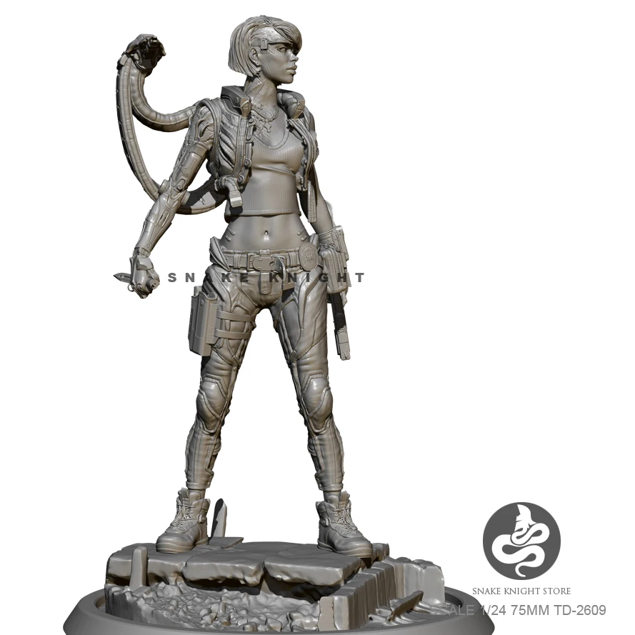 

H120mm 1/24 Reisn model kits figure DIY figure self-assembled TD-2609