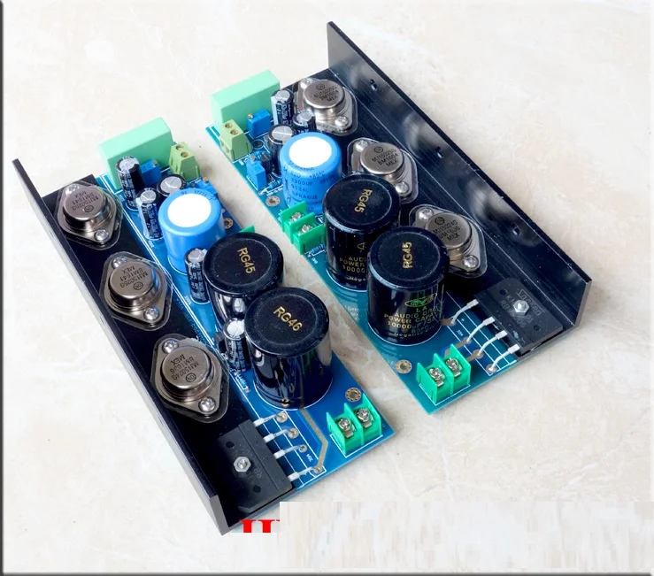 AC12V AC33V на MJE15024 / MJE15025 HD1969 чистый класс A Плата усилителя 178MMX68MM|Усилители мощности| |
