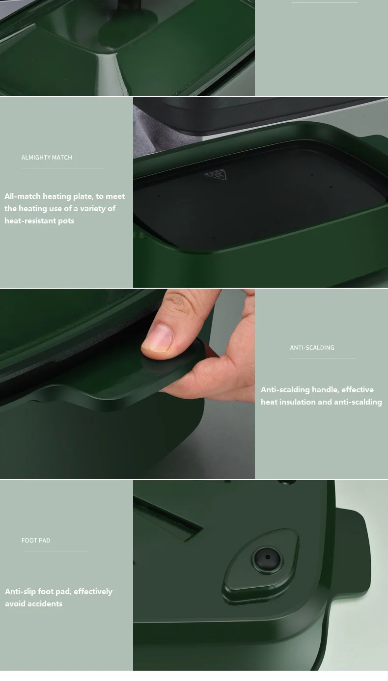 220v household electric waffle maker changeable plates frying pan barbecue grill non stick grill electric hot pot multi cooker free global shipping