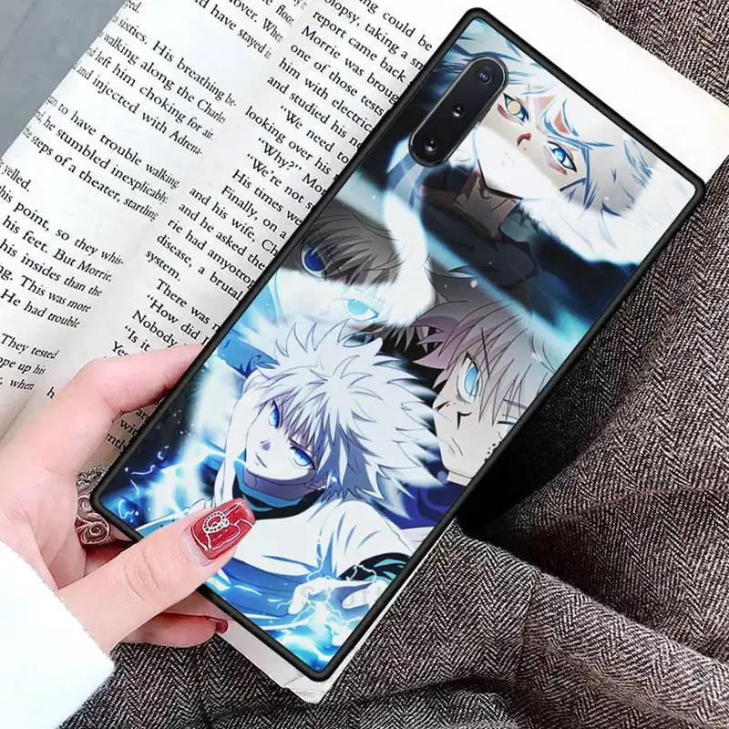 

Anime Hunter X Hunter Phone Case For Samsung Galaxy S8 S9 S10 Plus S10E Note 3 4 5 6 7 8 9 10 Pro Lite cover