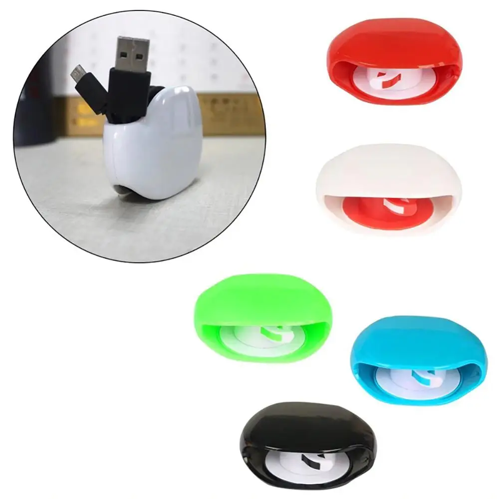 Портативный интеллектуальный кабель для передачи данных катушка наушников