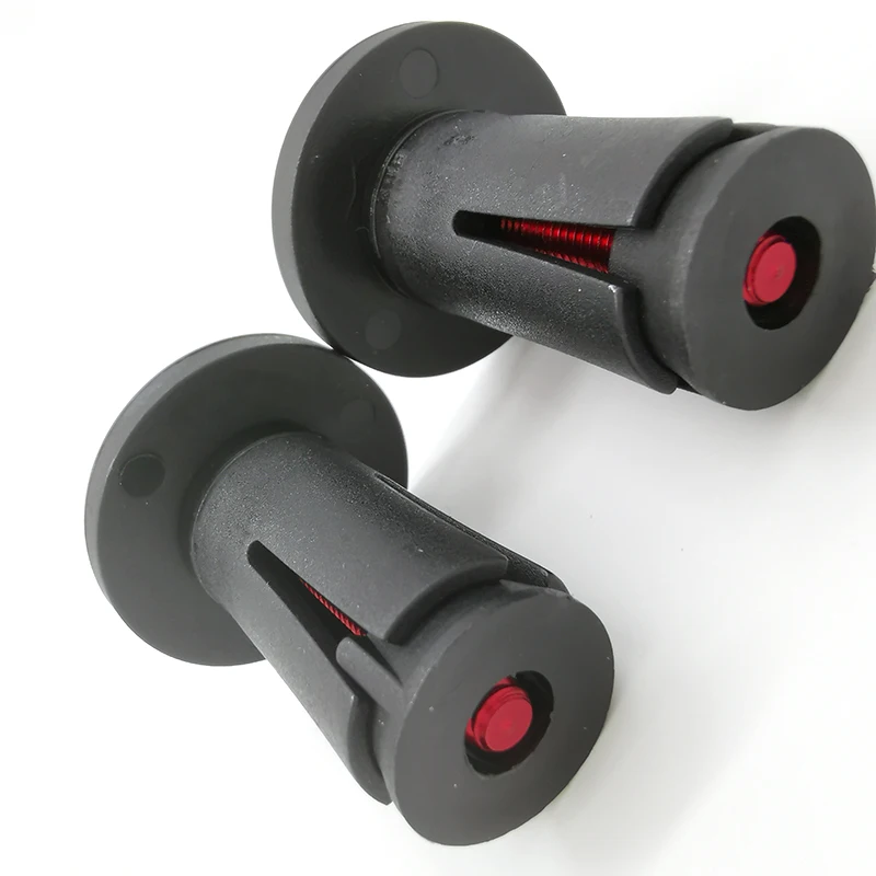 Fouriers AC-PG001-RC ROAD Bike Alloy Plastic Bar Ends Drop Handlebar End Plugs Caps Set Black 20g Bicycle Parts | Спорт и