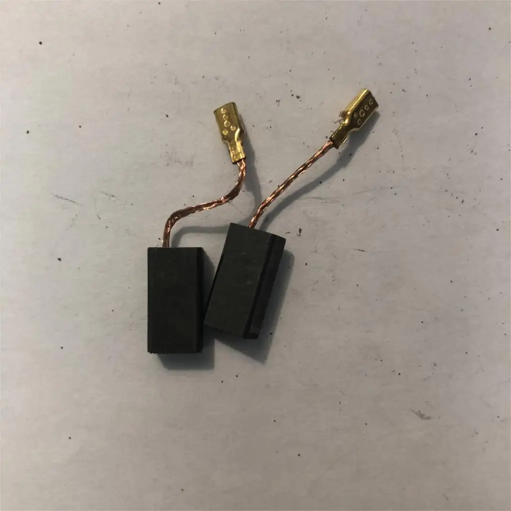 2 шт. сменные угольные щетки для угловой шлифовальной машины 15 мм x 8 5 19/32 дюйма 5/16