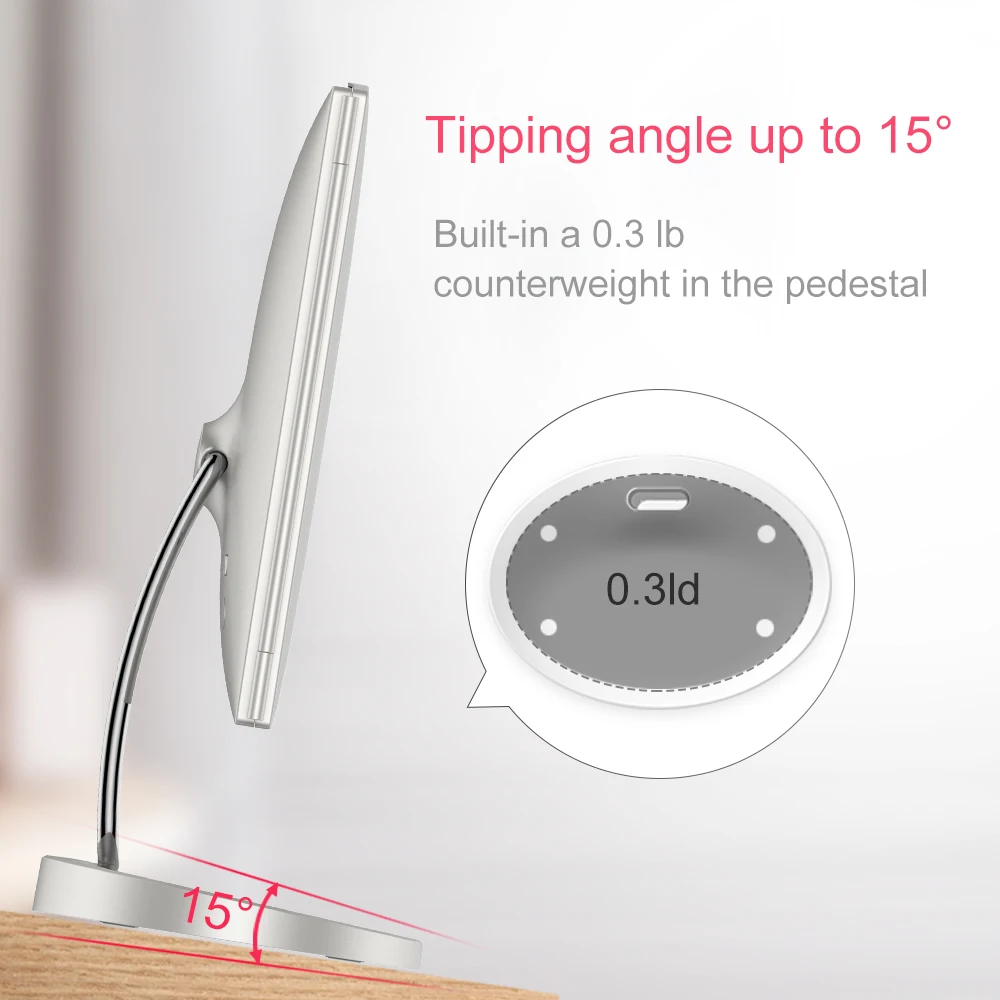 TOUCHBeauty зеркало для макияжа, 1X 2X 3X 7X увеличительное зеркало, косметическое зеркало с сенсорным выключателем, 34 светодиодный светильник трехкратное зеркало