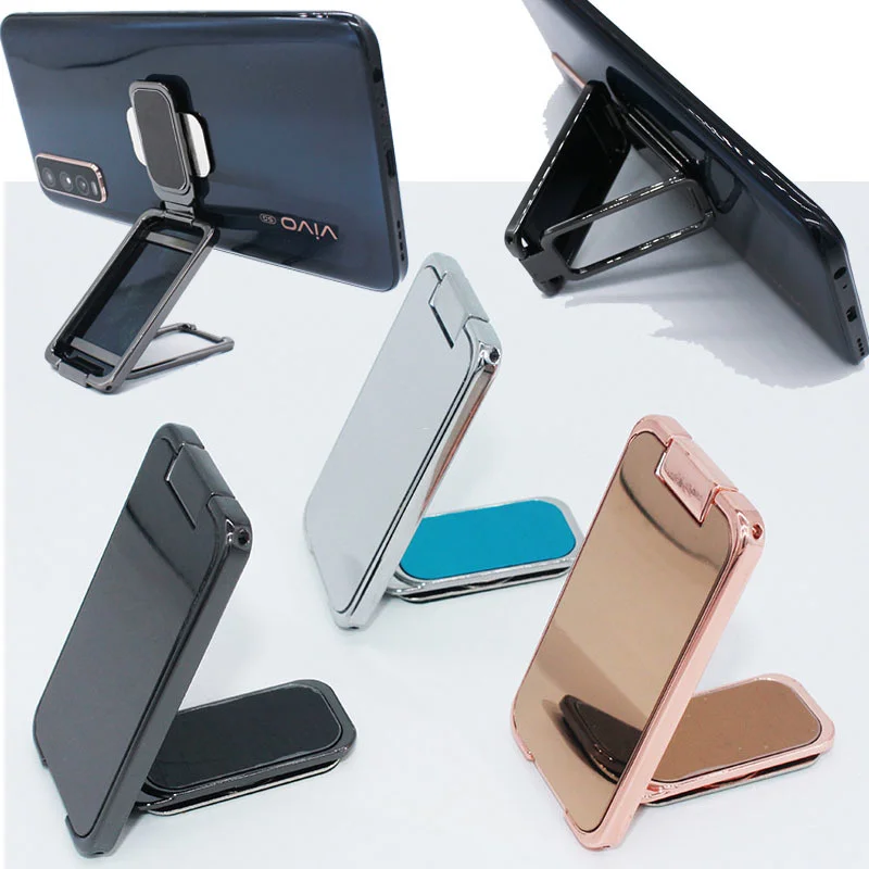 

Mobile Phone Smartphone Holder Desktop Folding Portable Universal Tablet Magnetic Car Computer Lift Ring Stand bracket for phone