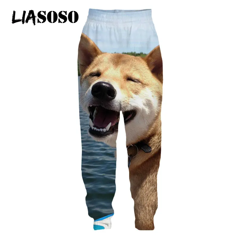LIASOSO Doge животных Косплей Shiba Лисья Секретная служба (Inu улыбка впитывает пот и