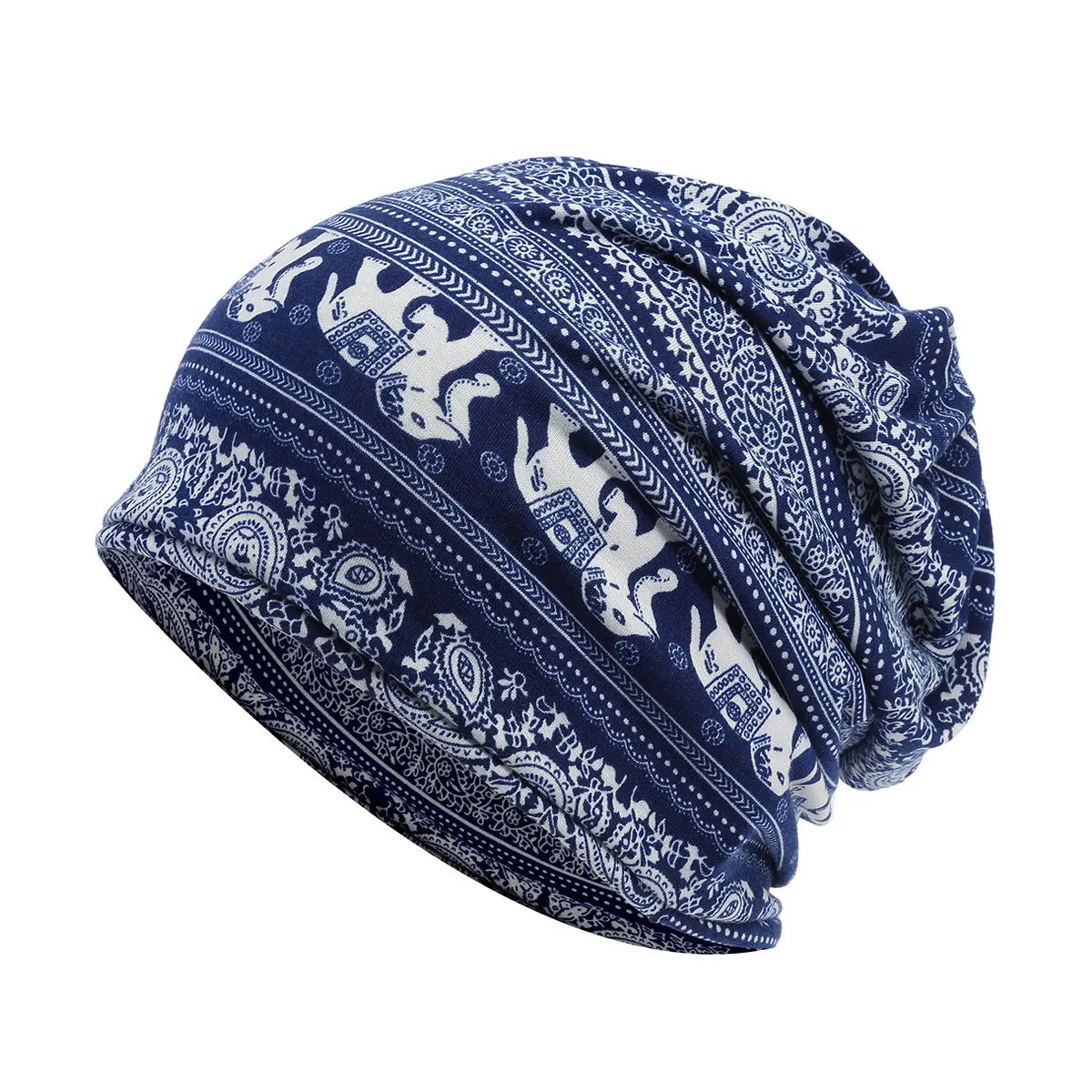 

1 Drop Ship Keep Warm Bandanna Paisley Thailand Elephant Ethnic Hip Hop Hiphop Street Fashion Cap Hat Protect Head Scarf Muffler