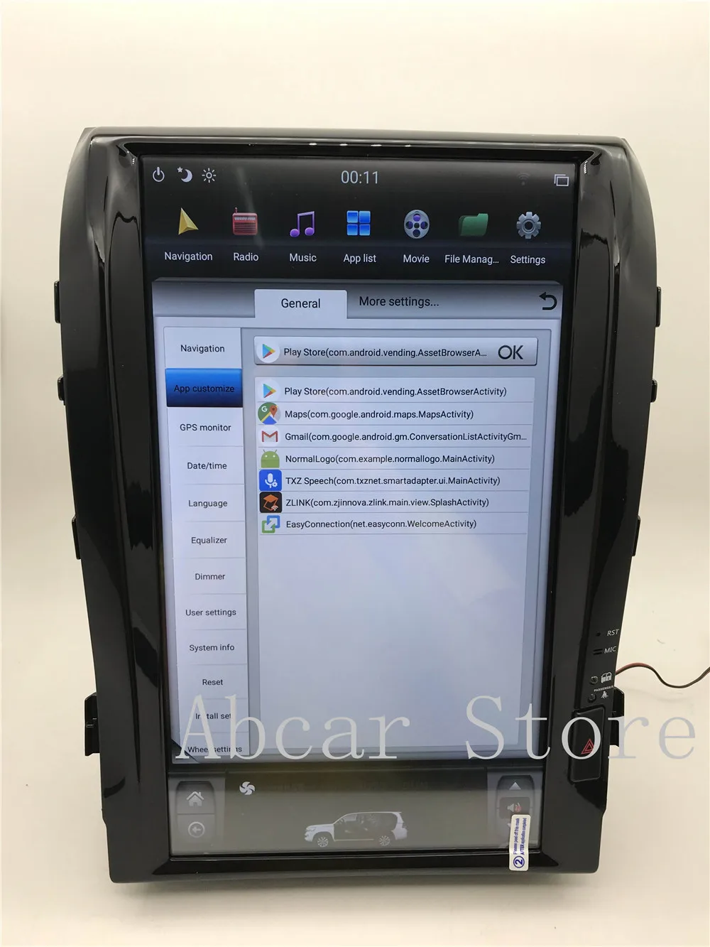 1" Tesla стиль Android 8,1 PX6 HDMI Автомобильный dvd-плеер gps навигация для Toyota LAND CRUISER LC200 2008- радио ips стерео
