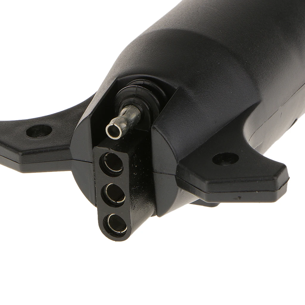 7 контактный круглый 4 Плоский адаптер для прицепа переходник|Кабели адаптеры и