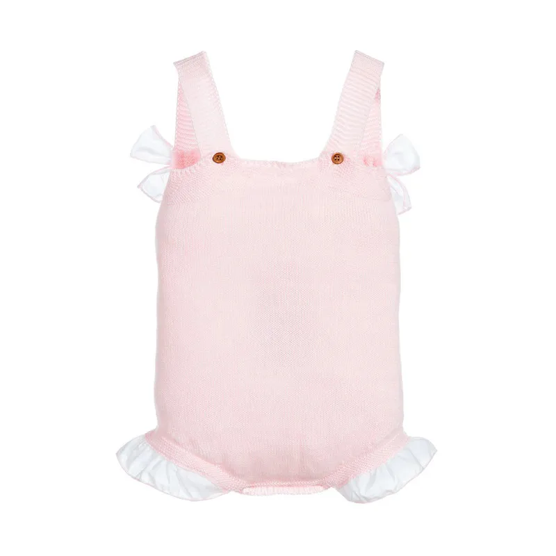 Летняя коллекция 2020 года Одежда для новорожденных девочек модные трикотажные