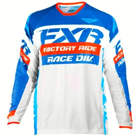 DH Motocross MX FXR Джерси с длинным рукавом для езды на мотоцикле по пересеченной