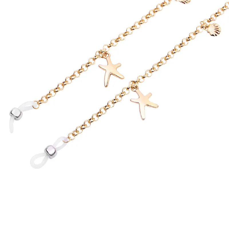 TTLIFE Морская звезда оболочка очки цепь шнурки аксессуары ремешок ожерелье шнурок